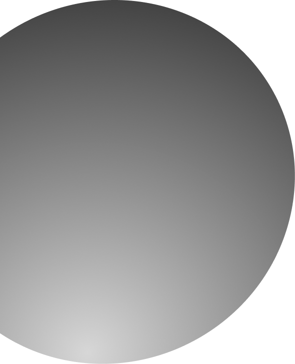 Gray circular design element